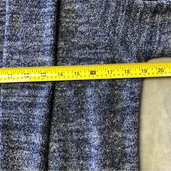 Grace & Lace Blue Soft Knit Fuzzy Robe - Picture 6 of 10